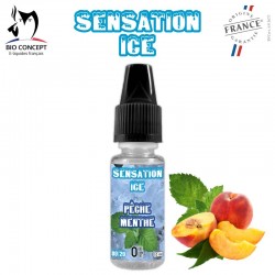 E-liquide Pêche Menthe -...