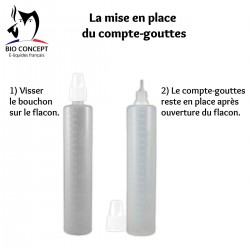 Lot de 20 Flacons plastiques de 10 ml pour préparation DIY E-liquides