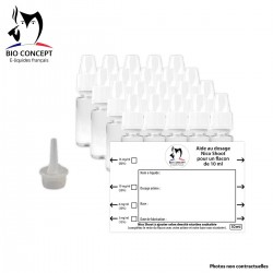 100 flacons de 10 ml en...