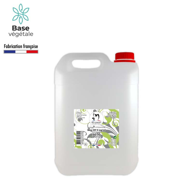 Base DIY 5L 50% MPGV / 50% GV Bioconcept