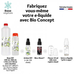 Base DIY 5L 50% MPGV / 50% GV Bioconcept