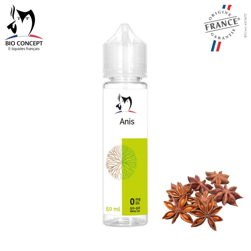e liquide anis E-Liquide Framboise Cassis Sels de nicotine Curieux-10ml